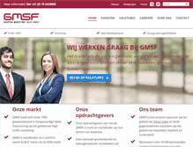 Tablet Screenshot of gmsf.nl